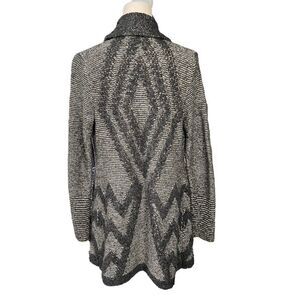 Angel of the North Anthropologie Equinox Open Cardigan Wool Blend Gray Size S